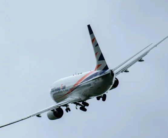 Letoun Boeing během leteckého dne